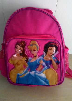 Рюкзак принцессы новый дошкольный.  размер 28 см на 25 см.