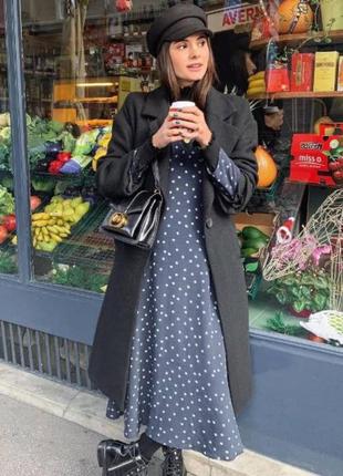 Приголомшливе плаття в горох zara