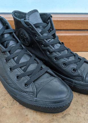 Кроссовки converse chuck taylor all star leather - 96339 39р