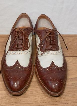 Church’s жіночі двоколірні туфлі winona brogue