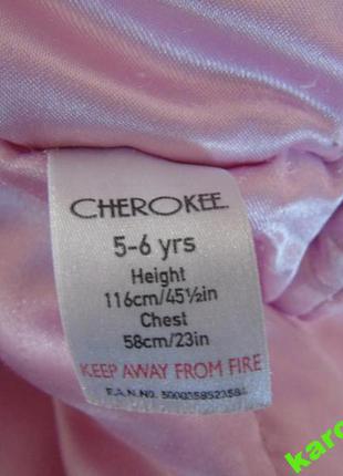 ( 5 - 6 лет ) cherokee флисовая куртка курточка для девочки б / у5 фото