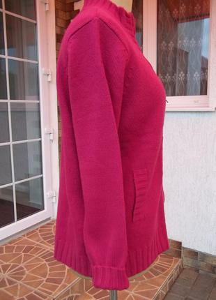 ( 48 р ) женский свитер кофта кардиган б / у4 фото