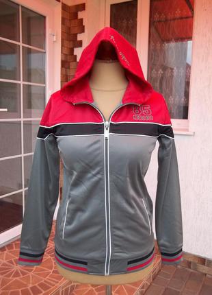 Спортивний светр, кофта кельми з капюшоном оригінал (46р)