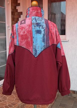 Фирменный спортивный свитер кофта ветровка (48/50р)3 фото