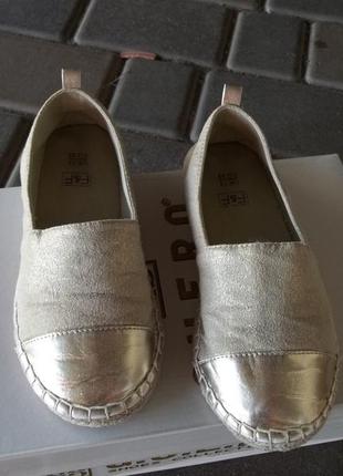 (7-8 лет,32р-20см) f&f оригинальные балетки мокасины туфли для девочки