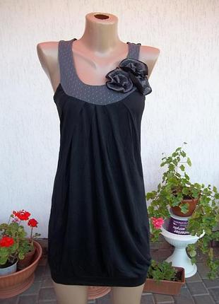 ( 44 р) трикотажное платье сукня сарафан