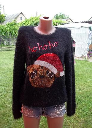 ( 44 / 46 р) кофта свитер джемпер пуловер (травка) оригинал новая