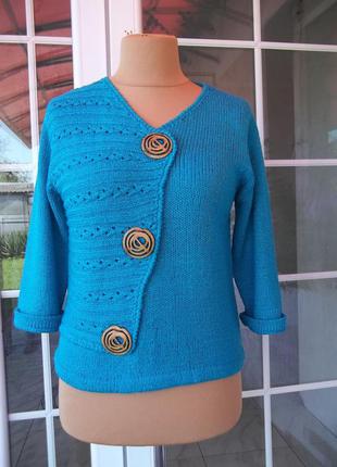 ( 46 р ) женский свитер кофта кардиган б / у