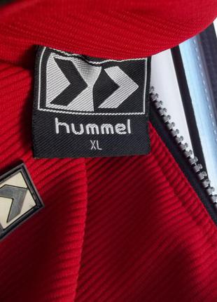 Фирменный спорт свитер мастерка hummel оригинал (xl-52/54р) большой размер5 фото