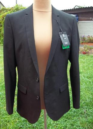 (48 р ) f&f фирменный пиджак жакет мужской оригинал новый вьетнам5 фото