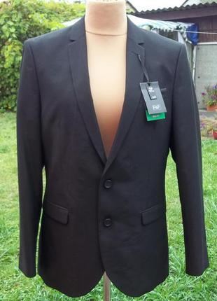 (48 р ) f&f фирменный пиджак жакет мужской оригинал новый вьетнам10 фото