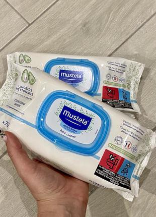 Серветки mustela