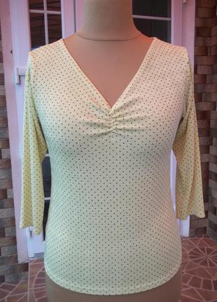 (48/50 р) стрейчевий светр кофта блузка пуловер джемпер туніка5 фото