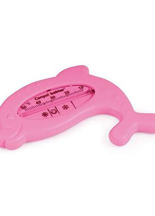 Термометр для води "дельфін" рожевий canpol babies (5903407027821)
