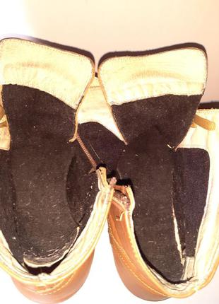 Женские кожаные ботинки. ботильоны, сапоги демисезонные 38 р.стелька 24 см. осенние, весенние, деми.7 фото
