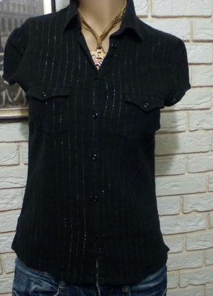 Стильна молодіжна блузка - сорочка 100% котон індія