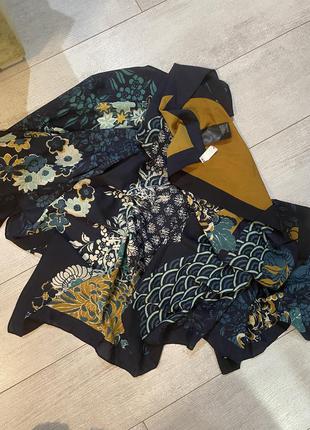 Шикарний великий хустку h&m квітковий принт шарф