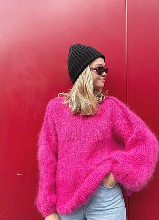 Яскравий светр оверсайз