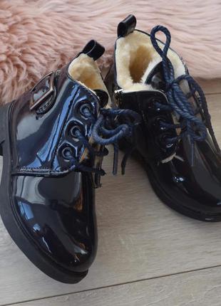 Зимние ботиночки для девочек4 фото