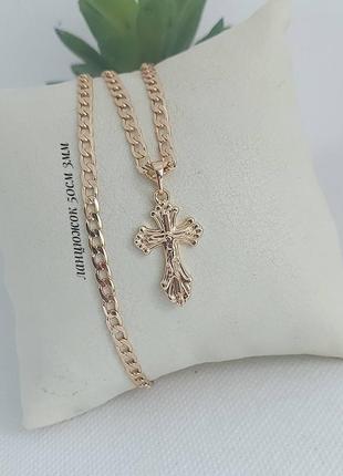Ланцюжок з хоестиком з медичного золота❤️❤️