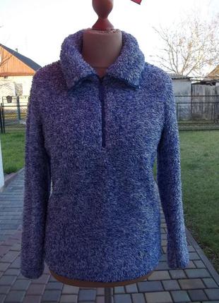 ( м - 46 р) жіночий флісовий светр, кофта дуже тепла німеччина б / у