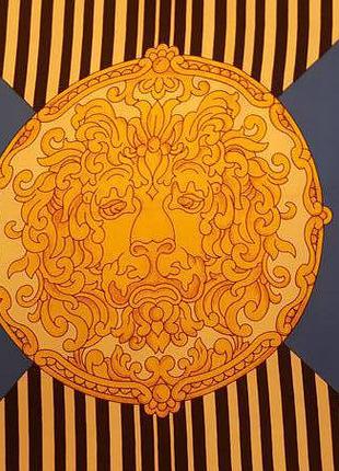 Красивый шелковый платок,италия.