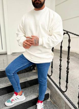 Світшот оверсайз на флісі люкс якості 🔥