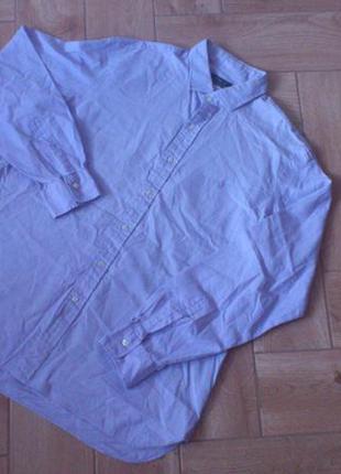 Рубашка мужская в клетку ральф лорен сорочка чоловіча бавовняна polo ralph lauren р.xxl🇺🇸🇱🇰