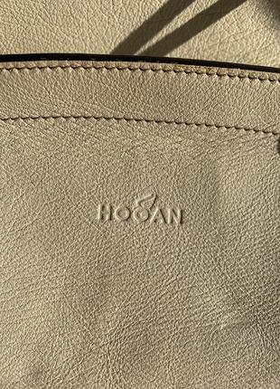 Hogan сумка багет /пельмень оригинал10 фото