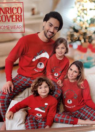 Жіноча піжама джемпер і штани enrico coveri ep2085