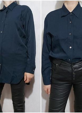 Стильная рубашка оверсайз uniqlo