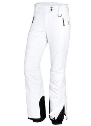 Женские лыжные, зимние, теплые брюки, белые shamp thinsulate 48-50