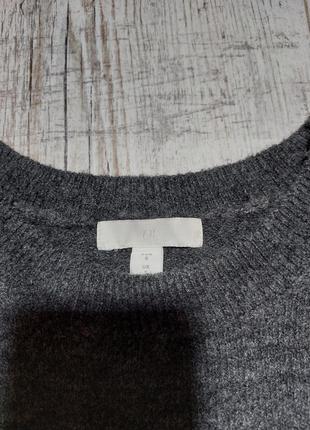 Серый базовый свитер5 фото