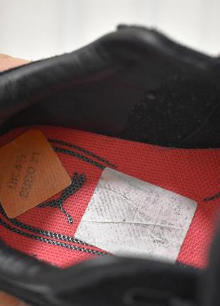 Кеди puma 13.5 см кожаные кроссовки натуральный замш9 фото