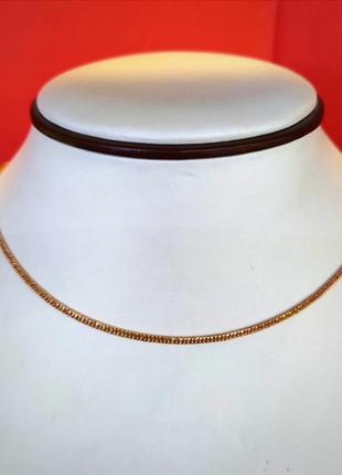 Ланцюг плетіння "подвійний панцир" - медичне золото