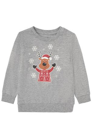 Лонгслив новорічний кофточка на хлопчика