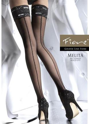 Чулочки женские  от fiore 🎀 melita 20 den🎀 black3 фото