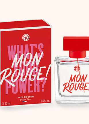 Парфумована вода mon rouge 50мл ів роше yves rocher