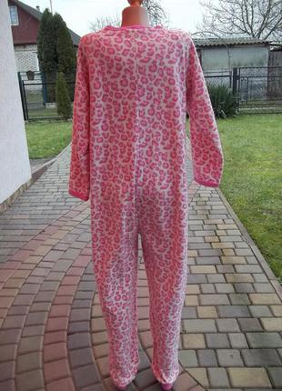 ( 44 р) secret  женская пижама кигуруми комбинезон флисовый б/у3 фото