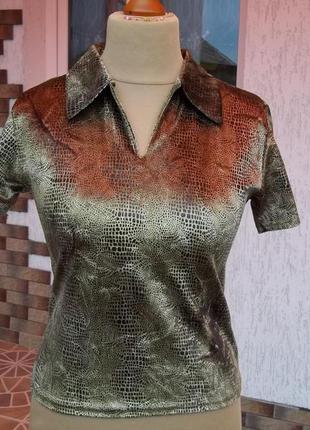 (44 / 46 р) женская футболка рубашка туника блузка майка