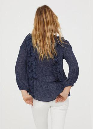 Блуза в горошок zara 3