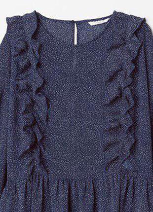 Блуза в горошок zara 4