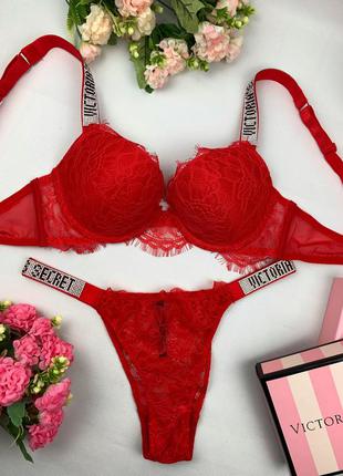 Комплект victoria’s secret кружева