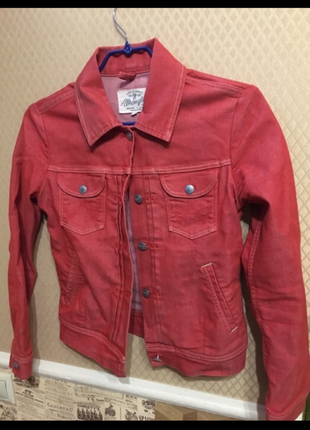 Джинсовой пиджак