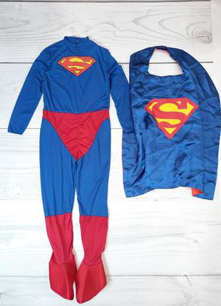 Карнавальный костюм супермен, 7-8 лет. продажа