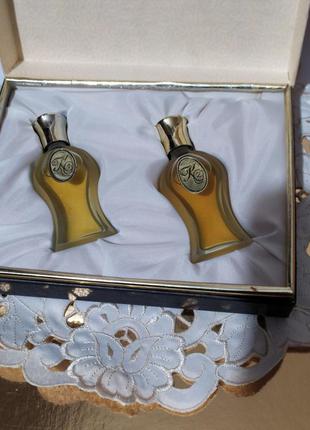 Духи срср набір "комплімент" "kompliments"дзинтарс р. рига 1982 рік5 фото