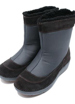Р.35.5,37,38.5,39 clarks зимові жіночі чобітки 59x оригінал