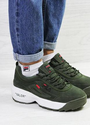 Кросівки зимові жіночі fila yalor