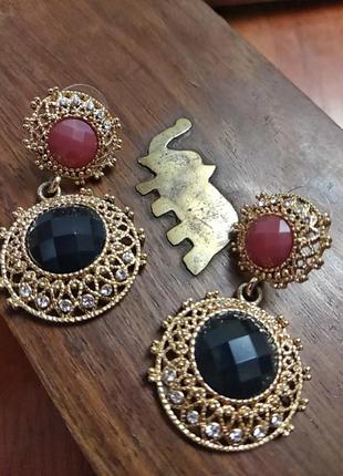 Распродажа!нарядные шикарные серьги