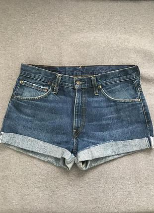 Шикарные шорты с плотного джинса levi’s
